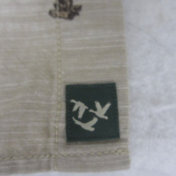 Outdoor Life Men shirt s/s p2p 28" hunting deer camping 2 pocket fishing cotton - Picture 10 of 12